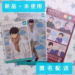 【✦新品・未使用】ハイキュー 及川徹 スリムクリアファイル ステッカー セット