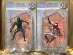 ディズニー100周年記念　プラチナくじ　happyくじmarvel オーナメント