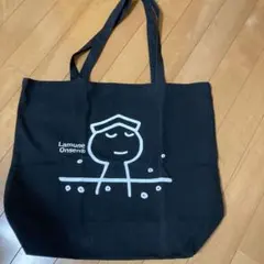 ラムネ温泉Lamune Onsen トートバッグ ブラック