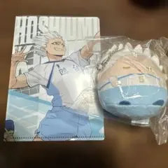 ハイキュー!!ミニクリアファイル 星海光来 ぬいくじ