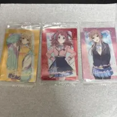 学マス　ウエハース　第一弾　3種セット
