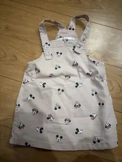 H&M ミニー　92 サロペットスカート　美品のサムネイル