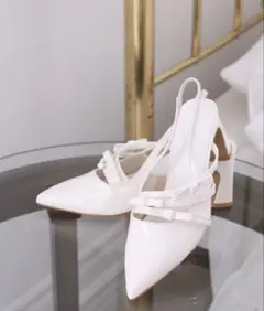 niceclaup リボンミュールバックストラップパンプスのサムネイル