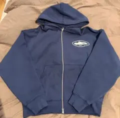 corteiz zip hoodie navy Lのサムネイル