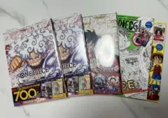 全て【プロモカード付き】ワンピースカードゲーム　2周年記念　ガイドブック等計5冊