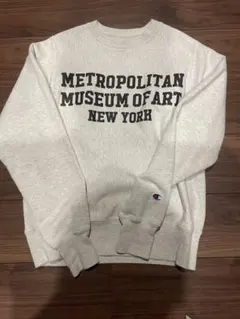 Champion メトロポリタン美術館 スウェット XS グレー
