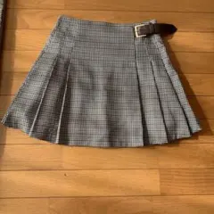 ANDMARY Chloe check mini skirt Sサイズ - メルカリ