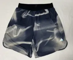 adidas アディダス L トレーニングパンツ ショーツ ハーフパンツ 総柄