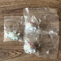 サンリオキャラクターズ こねこねこの大行進 キティ シナモン ガチャ 3点セット