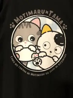 たまフレンズ　Tシャツ　ステッカー付　もちまる＆たま　レディス3L〜4L 新品