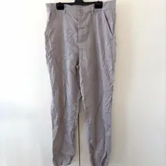 カジュアルパンツ Mサイズ レディース 薄手 パンツ ズボン 古着 無地