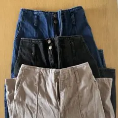 ハニーズ　ワイドパンツ　3点のサムネイル
