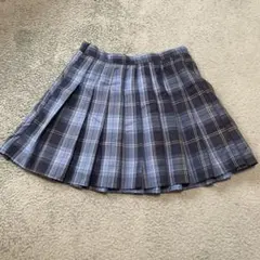 なんちゃって制服　チェックスカート