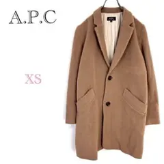 ▼アーペーセー【XS】チェスターコート ロングコート 小さいサイズ Vネックのサムネイル