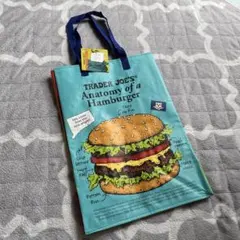 トレーダージョーズ　エコバッグ　コネチカット　ハンバーガー