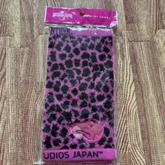 新品未使用　貴重　レア　USJ ピンクパンサー ミニタオル　ヒョウ柄
