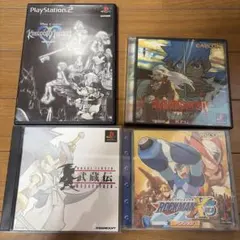 【名作4枚セット】PS1・PS2 RPG/アクション動作未確認 ※ケース割れあり