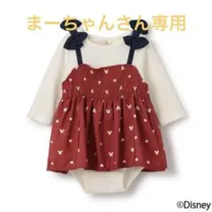petitmain プティマイン Disneyドッキングビスチェ　ロンパース