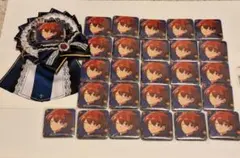 あんスタ 朱桜司 缶バッジ アルバムスクエア缶