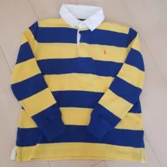 ラルフローレン　長袖　ラガーシャツ 　カットソー　ポロシャツ120センチ