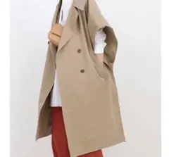 入手困難◆Deuxieme Classe◆ギャバノーカラーコート Deuxieme Classe（ドゥーズィエムクラス）の「追加 ギャバノーカラー