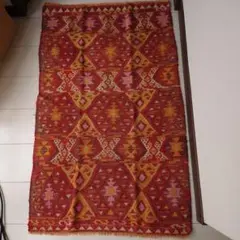 トルコ　オールドキリム ラグ マットのサムネイル