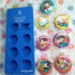 タイニータン TinyTAN ぴた！でふぉめ 缶バッジ アイストレー セット