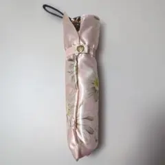 デイジー柄 折りたたみ傘 ピンクのサムネイル