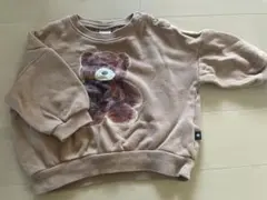 futafuta ベビー トレーナー くま 80