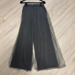 MIYAO チュールレイヤードパンツ ブラック M 未使用級 MIYAO チュール レイヤードパンツ ブラック M - メルカリ