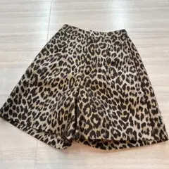 KB F ヒョウ柄ショートパンツ フリーサイズ