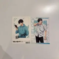 新品未使用 ブルーロック 糸師凛 ポストカード 2枚