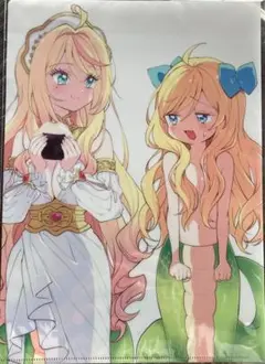 邪神ちゃんドロップキック クリアファイル　邪神ちゃん&マミー