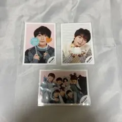 なにわ男子 大西流星 公式写真 ミニフォト3枚セット