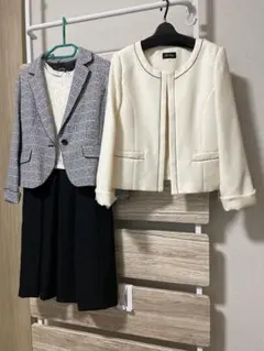フォーマル3点セット（ジャケット2点、ワンピース）