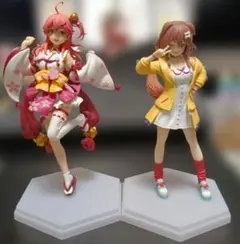 戌神ころね　さくらみこ　 POP UP PARADE フィギュア　みっころね