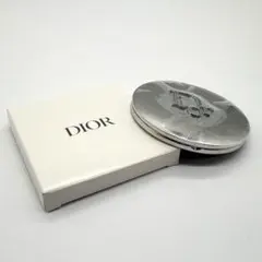 新品　Dior ディオール　ノベルティシルバー ミラー 箱付き