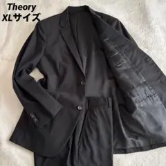 Theory セオリー セットアップ スーツ 黒 42/34 XL ウール混