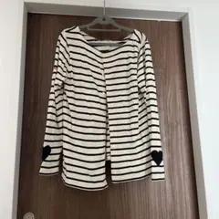 milk fed. ストライプ カーディガン 長袖