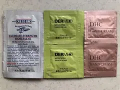 DERMED・DHC・KIEHL'S ハンドクリーム試供品set