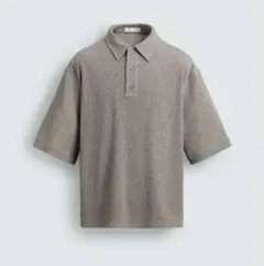 ZARA ポロシャツ グレーのサムネイル