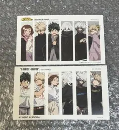 ヒロアカ　ベースヤードトーキョー 特典 KVアートカード　1弾　2弾