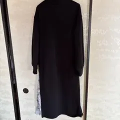 裏起毛ワンピース