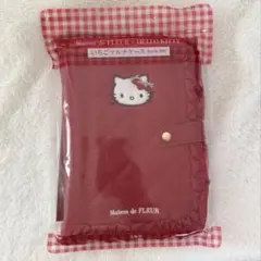 Maison de FLEUR×HELLO KITTY いちごマルチケースRED