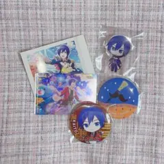 プロセカ KAITO ころっと くじ 缶バッジ カード