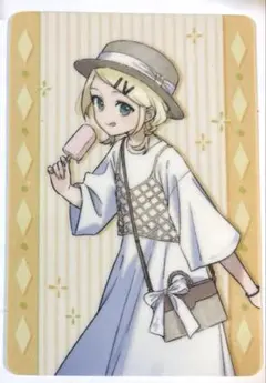 鏡音リン 初音ミク ウエハースコレクトボックス 39culture カード