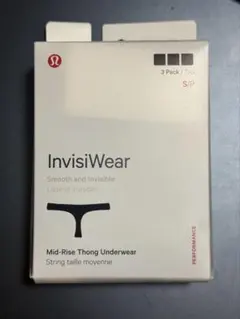 ルル　lululemon Mid-Rise Thong 3P S ブラックのサムネイル