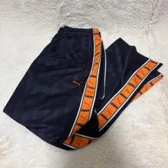 【新品タグ付】PUMA XXL シャドーストライプ パンツ ネイビー×オレンジ