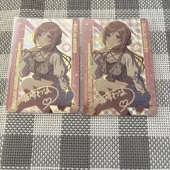 学マス　ホログラムカード　姫崎莉波