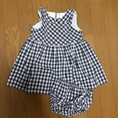 next baby ギンガムチェックワンピースセットのサムネイル